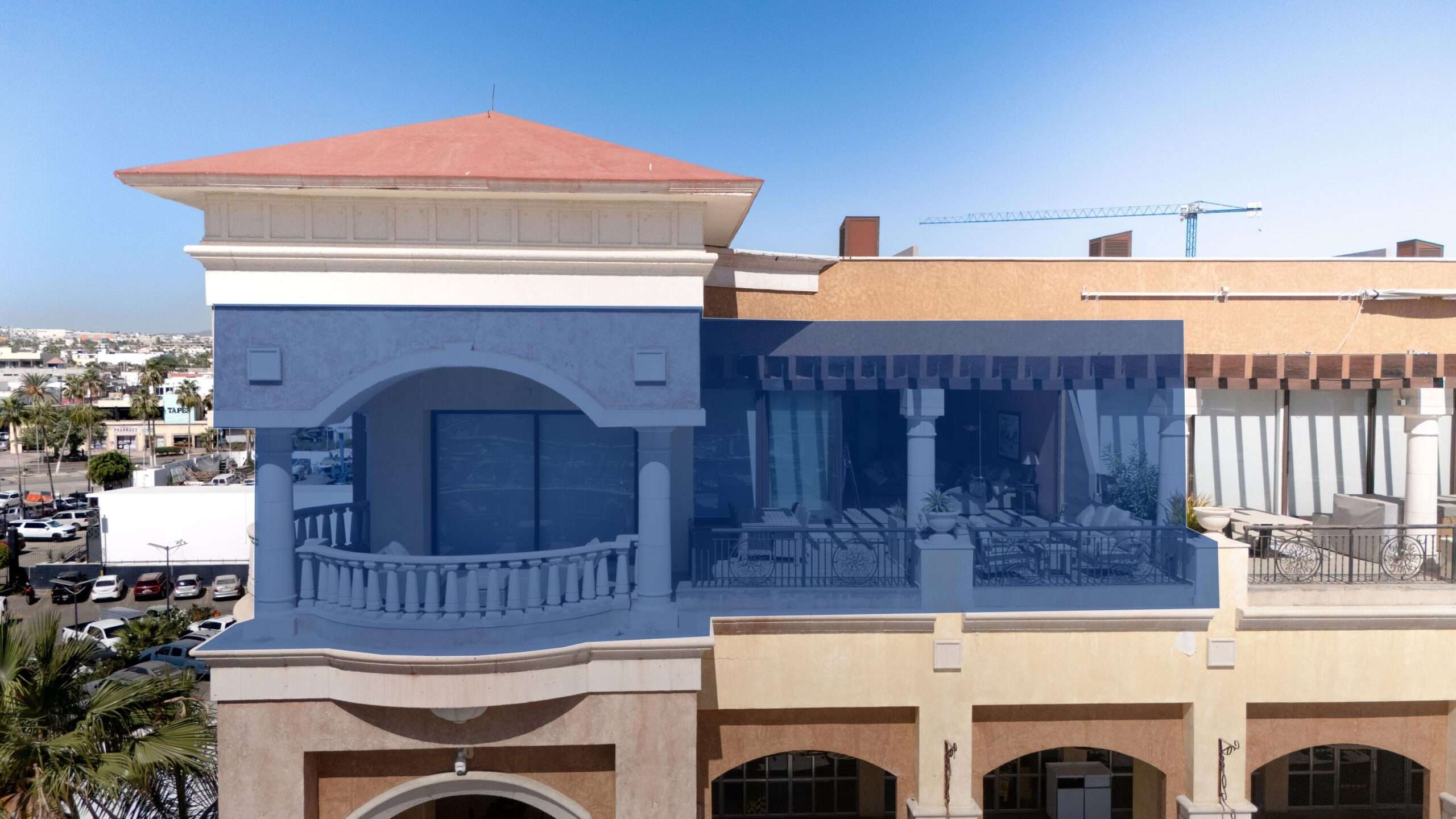 Los Cabos Velamar Velamar is the highest quality and size at the lowest price in the corridor. Located at the highest point in Velamar Los Cabos, this luxury 3-bedroom, 3-bath corner condo offers exceptional Sea of Cortez ocean for sale