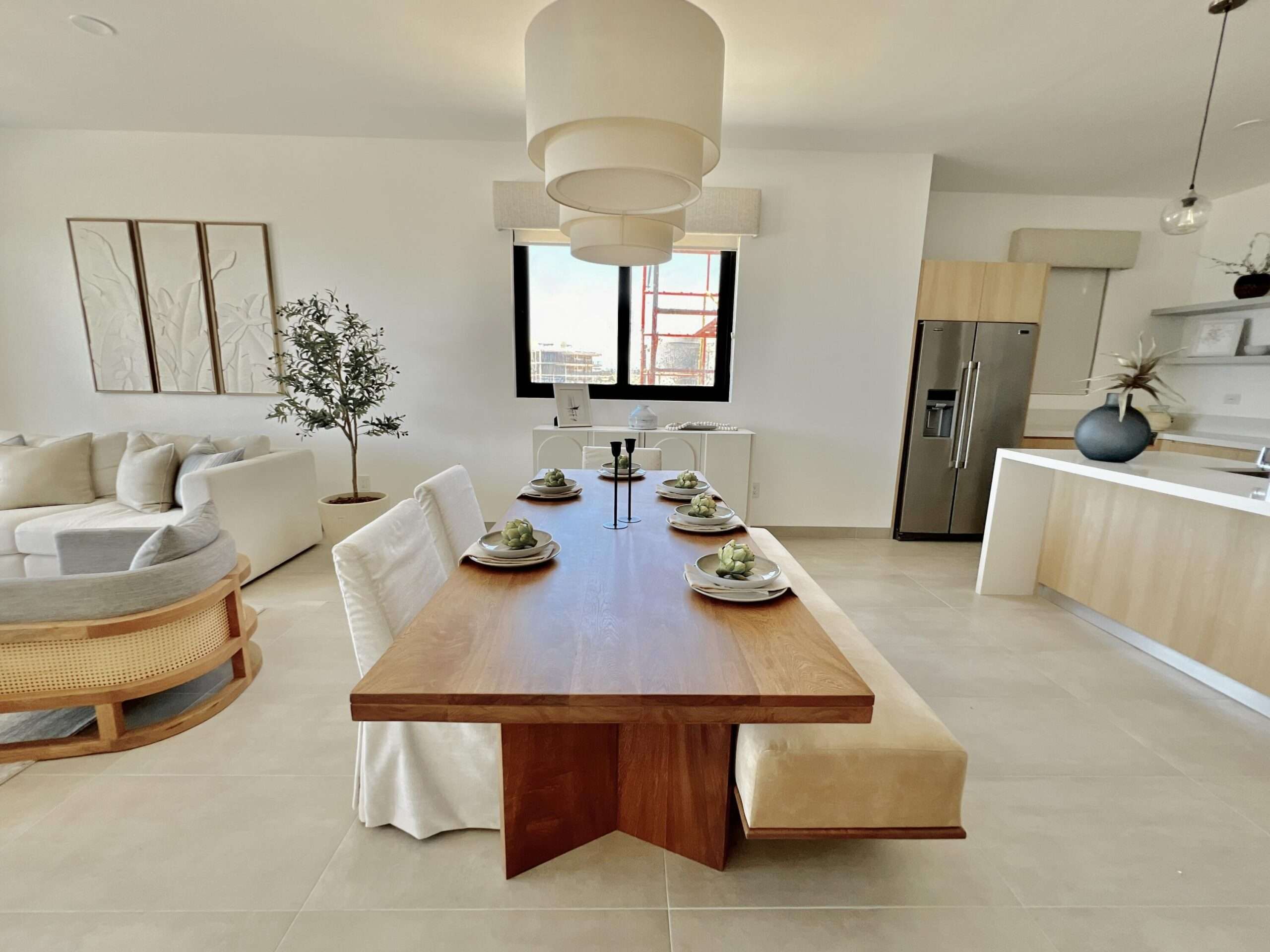 Los Cabos Tramonti Paradiso This exceptional corner residence offers 3 spacious bedrooms and 3.5 bathrooms, filled with natural light and designed with elegance in every detail. Enjoy both a private garden and a relaxing terrace, creating the ideal indoor-outdoor lifestyle.The home showcases luxury finishes such as parota and rosewood carpentry, tempered glass, and quartz kitchen counters, paired with double vanities in the primary bathroom, expansive closets, and a dedicated laundry area. It's all the comfort of a family home, thoughtfully integrated into a luxury condominium.As part of the prestigious Quivira Los Cabos community, you'll enjoy exclusive privileges including 20% off at all Pueblo Bonito resorts, spas, and restaurants across Mexico and Los Cabos. Tramonti Paradiso count with access to world-class on-site amenities (pickeball, paddel, deli market, semi olimpic pool, co-working, gym with crossfit area etc).With flexible financing, you can reserve with just 10% down, pay up to 50% during construction, the balance shall be cover at delivery in 2027, ensuring a guaranteed appreciation on your investment.Luxury. Comfort. Lifestyle. All waiting for you at Quivira Los Cabos. for sale