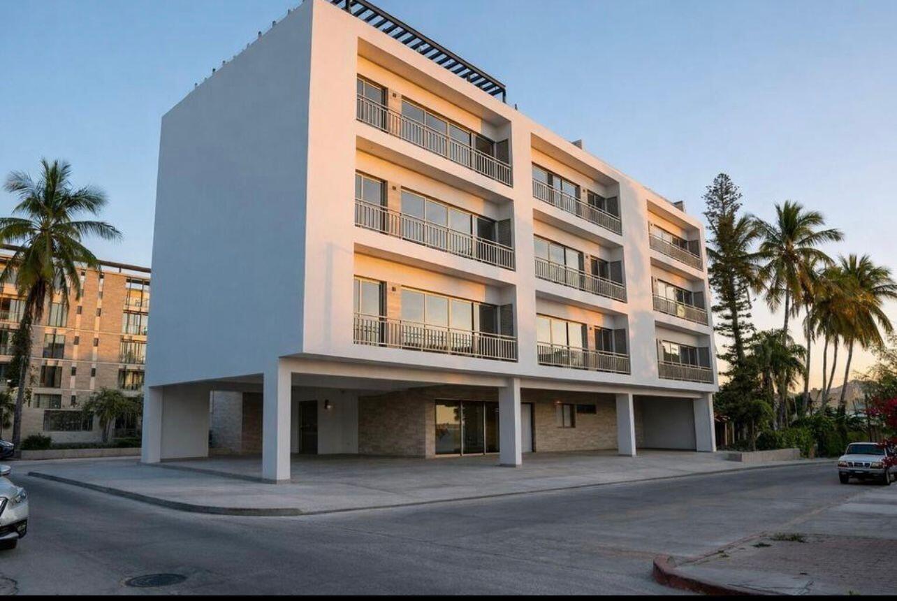Los Cabos Centro Best Suites, comfort in the heart of San Lucas. Prime location just a 6-minute walk distance to Marina San Lucas. A complex with only 17 units offering an exceptional opportunity for investment and short or long-term rentals. Modern design. Infinity pool and roof garden with Marina for sale