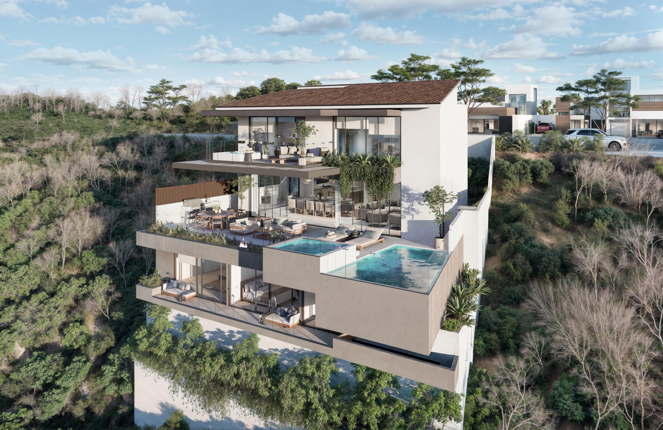 Los Cabos La Cima This is one of the most iconic residences set to define Club Campestre San José in 2026—a truly unrepeatable opportunity that simply has it all. Boasting over 700 m² of total construction and the finest ocean for sale