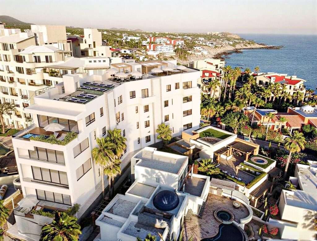 Los Cabos Montigny Montigny is an exclusive boutique development featuring only 11 residences, and stands among the very few brand-new condominium options on the corridor's ocean side in Cabo San Lucas. Ideally located just a short walk from the renowned Monuments Beach, these homes offer unparalleled direct – Montigny, Arco, Cabo Corridor, Cabo Corridor, BS