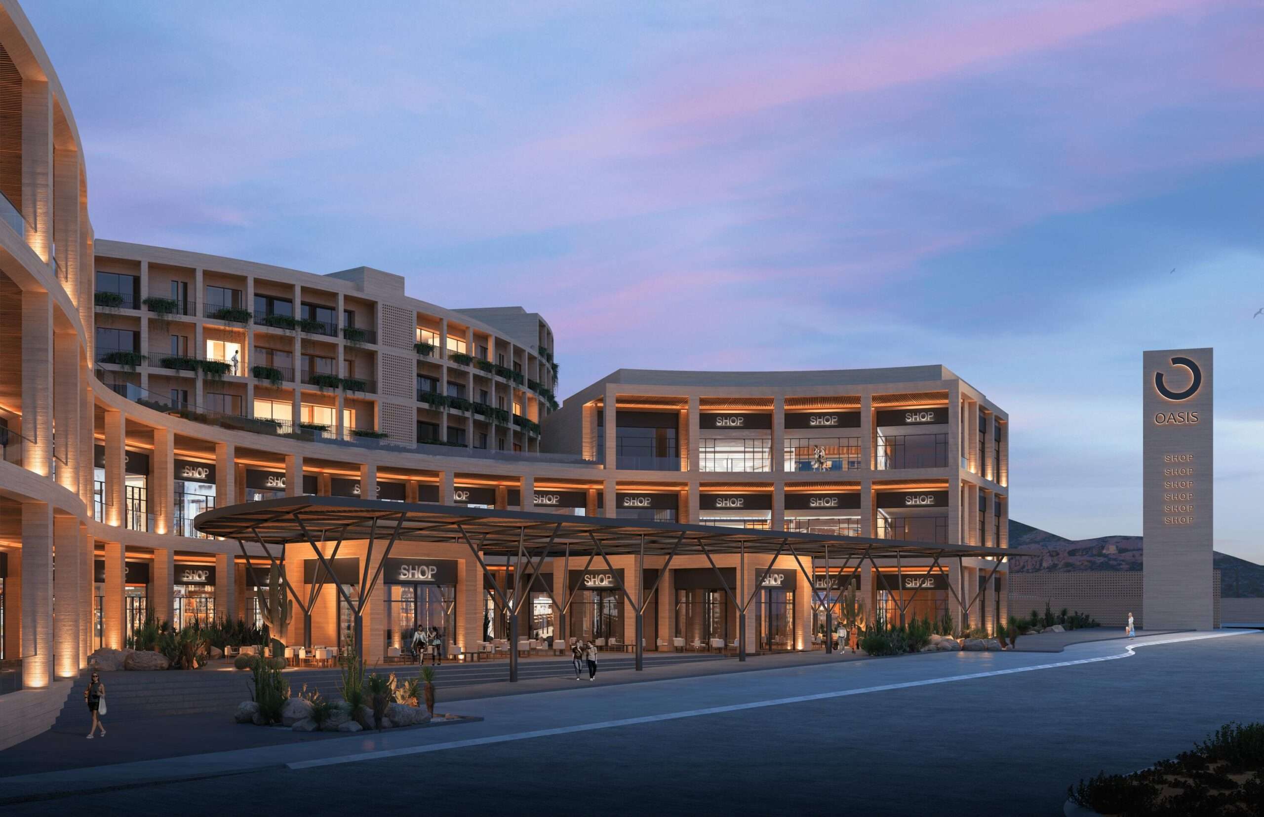 Los Cabos Oasis Oasis San José is a unique mixed-use development in one of the fastest-growing areas of San José del Cabo. Combining a modern commercial plaza with retail spaces for lease from 30 to 723 m² and pre-sale 1 & 2-bedroom residences, it offers strong investment potential and long-term appreciation.Strategically located on Blvd. Forjadores, next to G20 and just 20 minutes from Los Cabos International Airport, Oasis blends connectivity, lifestyle, and convenience.Amenities include a pool, gym, pickleball court, café, BBQ areas, social terraces, green spaces, kids areas, pet zone, and more.Delivery:• Tower G: 18 months• Tower A: 20 months for sale