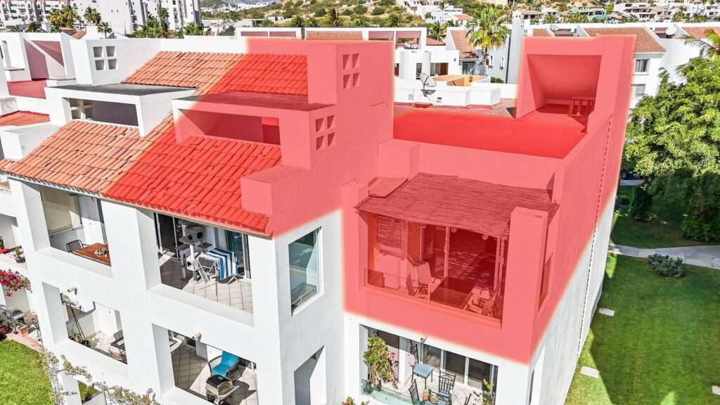 Los Cabos Peninsula Discover the San Jose lifestyle in this Penthouse Condo! Ideally situated in the heart of San Jose's highly sought after Hotel Zone. Partially remodeled by the current owner, this unit can serve as both a perfect getaway villa and also a great value investment with rental potential. From both the patio and its exclusive double rooftop lot, it offers breathtaking panoramic – Peninsula Building V Penthouse, San Jose del Cabo, San Jose del Cabo, BS