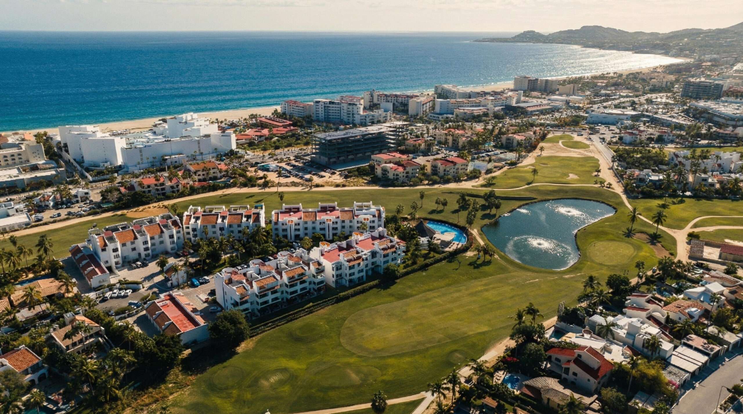 Los Cabos Peninsula A unique penthouse opportunity at the Peninsula Golf Course Condominium, ideally situated in the Hotel Zone of San Jose del Cabo.Prime ocean-side location within the complex, situated on a no-thru road surrounded by the golf course. The unit is within walking distance of the beach, Plaza Pescador, Old and Magic Town, the Art District Walk, and numerous restaurants.This unit features two bedrooms, two bathrooms, and an open-concept living area leading to a large outdoor patio with ocean for sale