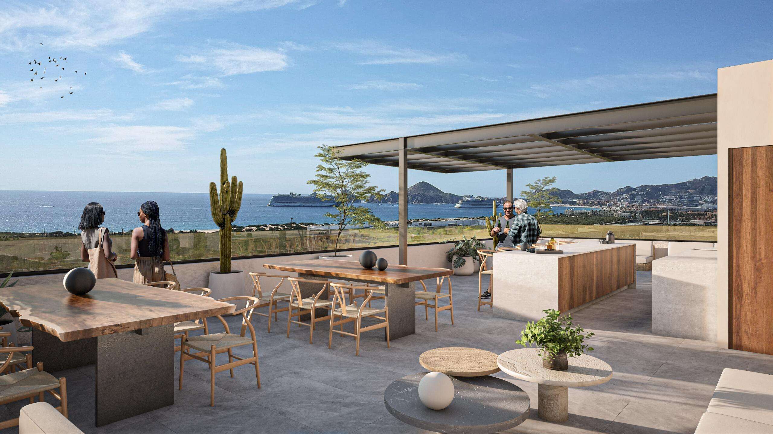 Los Cabos Cuatrovientos 2 Bd Penthouse with private roof top for sale