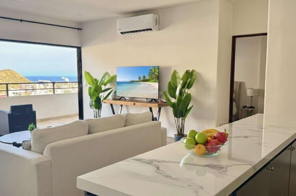 Los Cabos Oceana Wellness Residences Oceana Wellness Residences: Where Luxury Meets Wellness and Sustainability. Step into a life where luxury seamlessly blends with eco-conscious living in one of Los Cabos' only five-star boutique residential communities. Oceana Wellness Residences presents 100 stunning, next-level luxury condos, offering breathtaking ocean, city, and iconic arch – Sunset CSL Turn-Key, Cabo San Lucas, BS