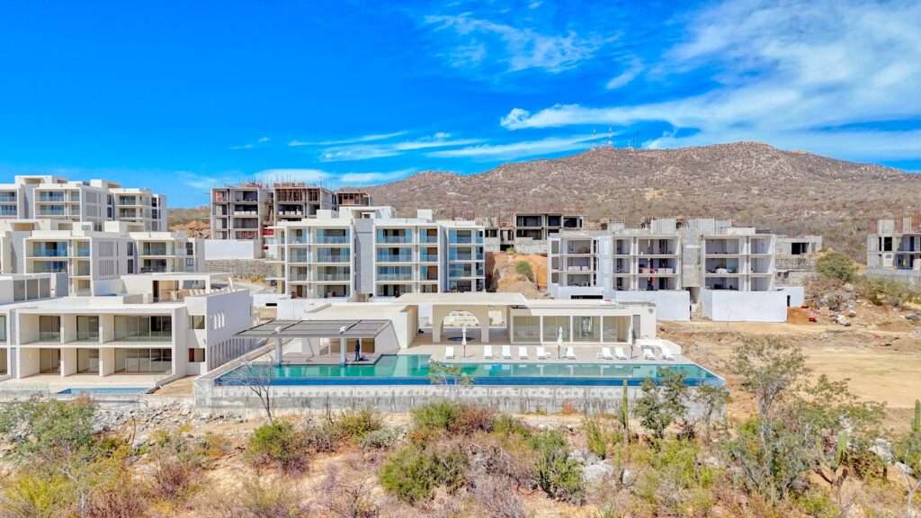 Los Cabos Cabo Costa Step into MAREA101, a beautifully designed 2-bedroom, 2.5-bathroom condo on the elevated ground floor of Cabo Costa, offering the comfort of single-level living with the advantage of Baja and ocean – Vía Paloma, Cabo Corridor, BS