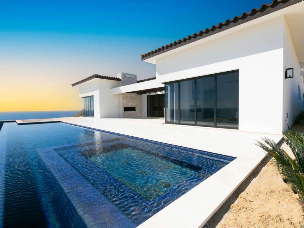 Los Cabos El Tule-Inland:General Rare investor opportunity in the San José Corridor. 2 luxury residences fully completed and move-in ready. 8 additional units with land secured and full blueprints in place -- ready to build to buyer's vision. At – 2-C Cerro del Vigia, Cabo San Lucas, BS